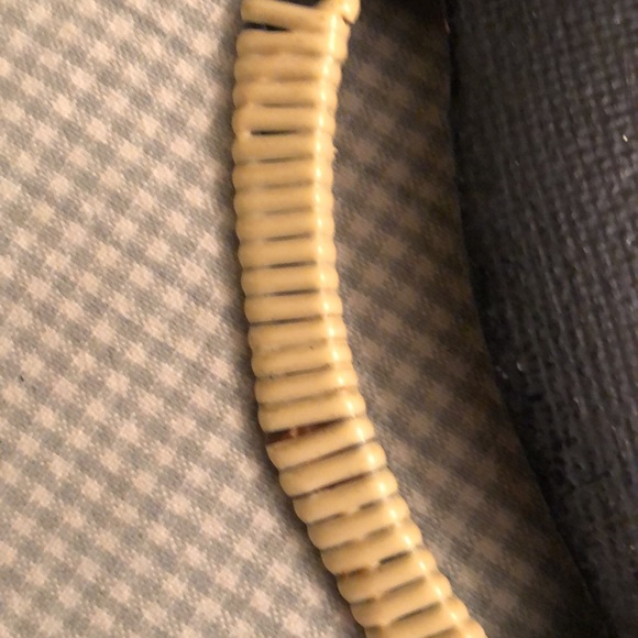 Vintage Serving Tray Fibre-ware TILSO Japan Green Red Ivory Gold Accents #OS022 - Picture 9 of 11